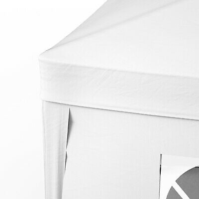 Gazebo Marquee 3x6 Camping Wedding Party Tent Canopy w/Side Wall&Windows