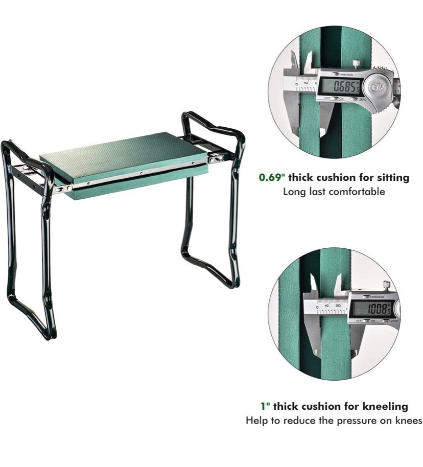 Folding Garden Kneeler and Seat