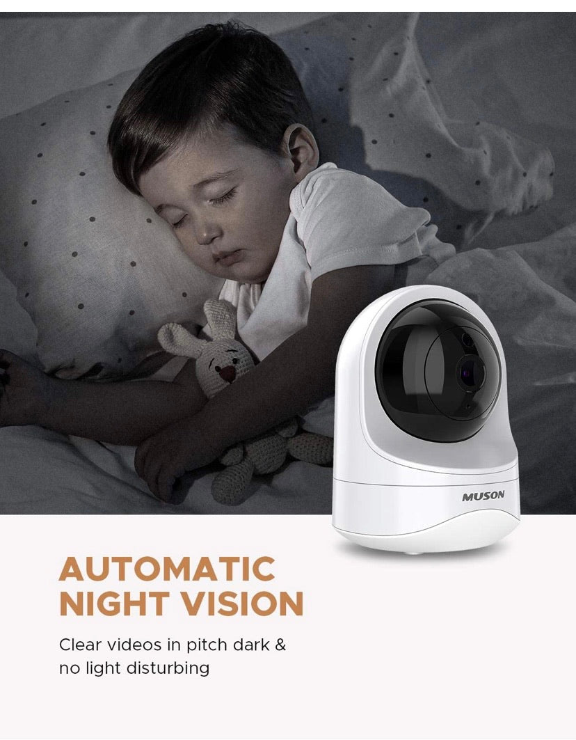 WiFi Home Camera for Baby/Pet/Nanny