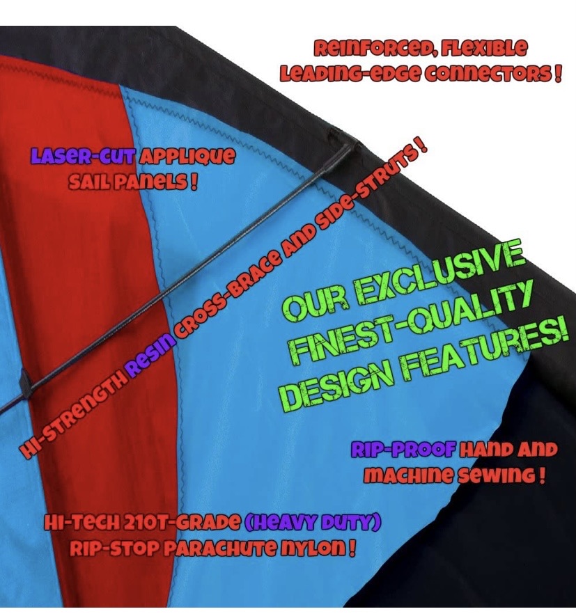 Best Delta Kite, Easy Fly for Kids and Beginners, Single Line with Tail Ribbons, Stunning Multi-Colors, Materials, Large, Meticulous Design