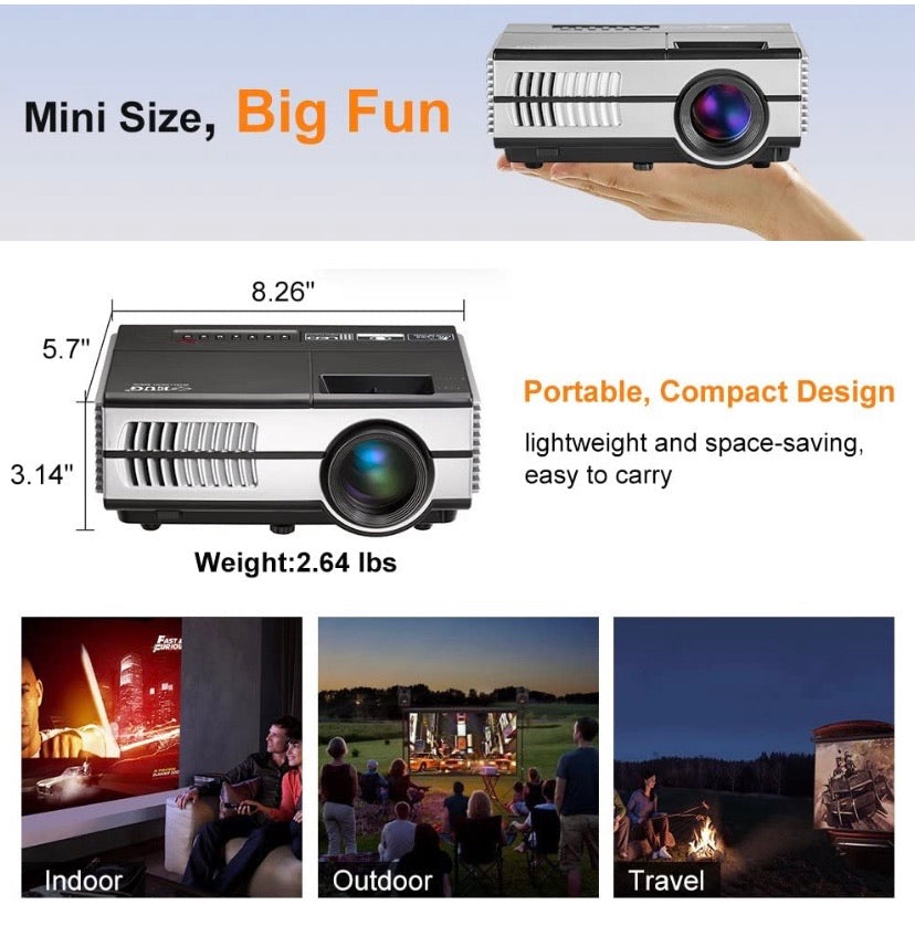 Mini Portable Wifi Home Theatre