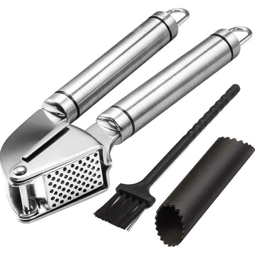 Garlic Press + Peeler