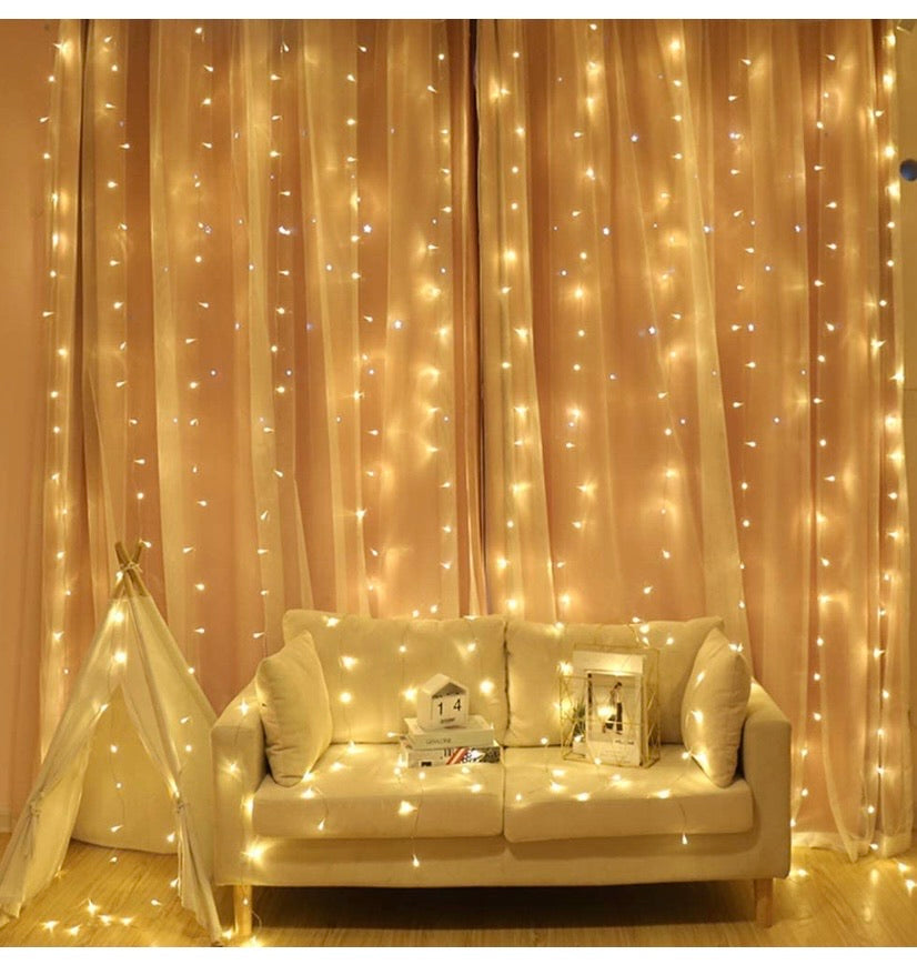 Fairy Curtain Lights 300 LED