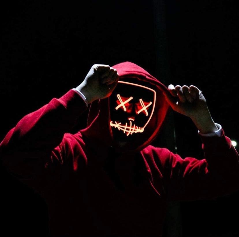 Halloween Mask Light Up Mask