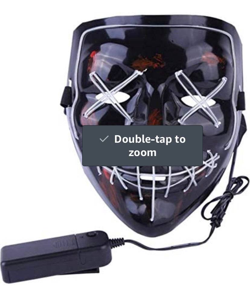 Halloween Mask Light Up Mask
