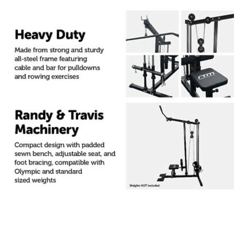 Pull Down Low Row Fitness