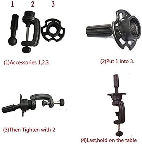 28"Cosmetology Mannequin Head Hair Styling Head Professional Hairdresser Head Manikin Doll Head Synthetic Fiber Hair with Free Clamp