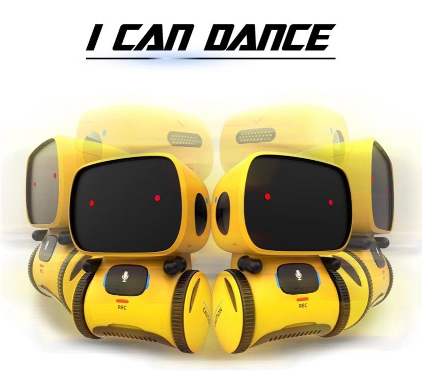 REMOKING Robot Toy for Kids,STEM Educational Robotics,Dance,Sing,Speak,Walk in Circle,Touch Sense,Voice Control, Your Children Fun Partners(Yellow)