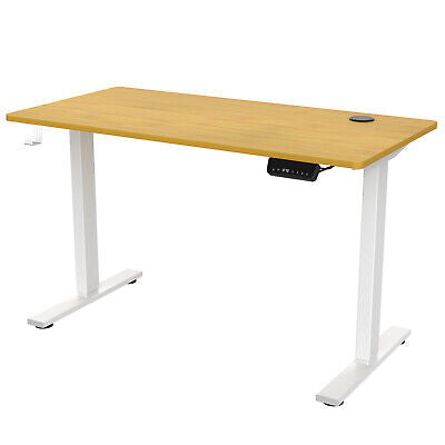 140cm Motorised Desk Height Adjustable Sit Standing Office Computer Table
