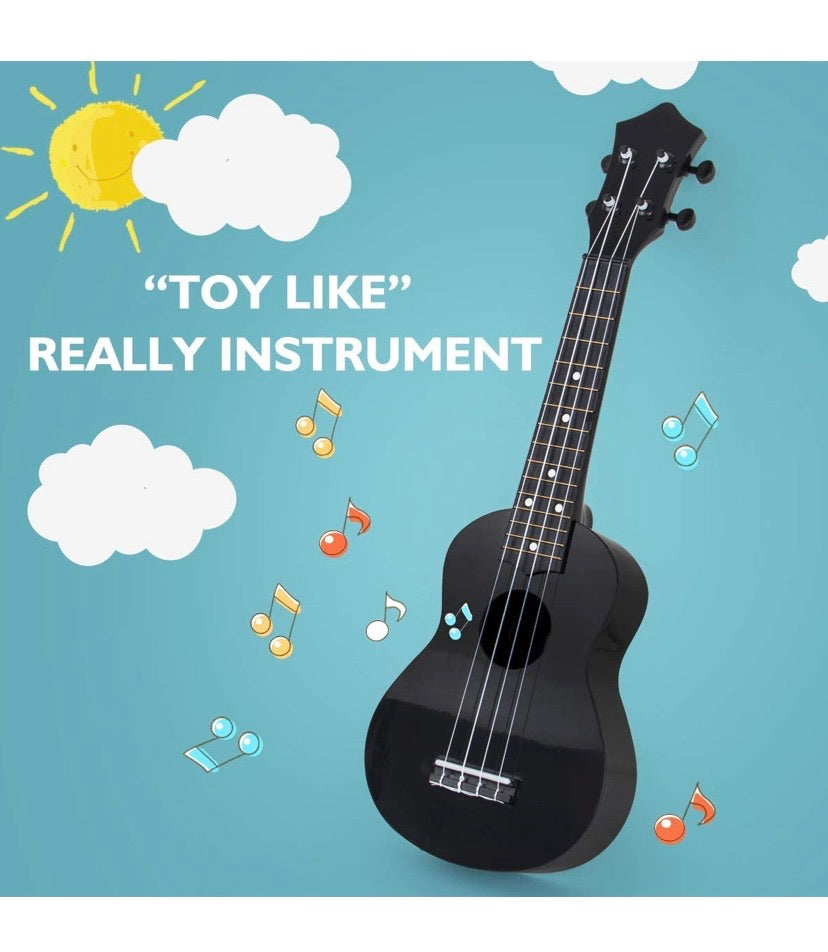21 Inch Soprano Ukulele for Kids Adult Beginners Toys Gift Ukelele with Gig Bag Picks String