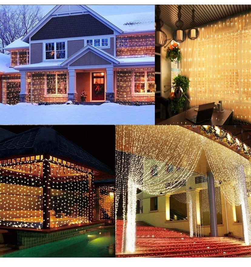 Fairy Curtain Lights 300 LED