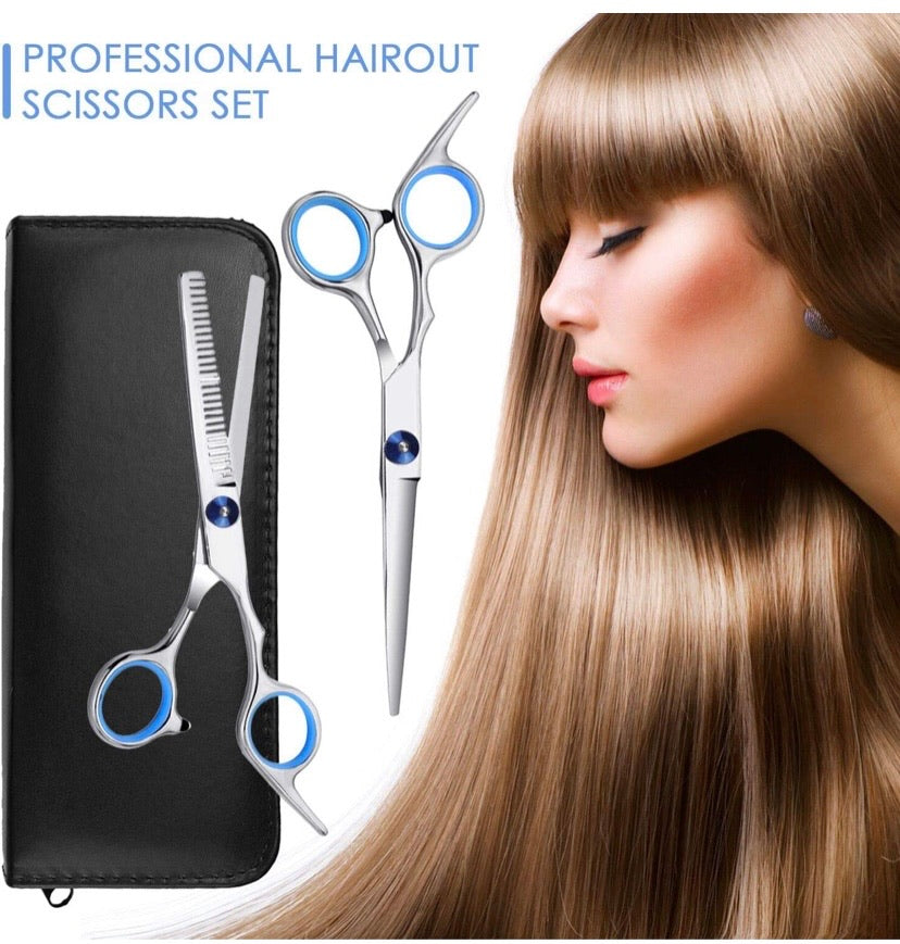 9pcs Hair Cutting Tool Hairdressing Kit