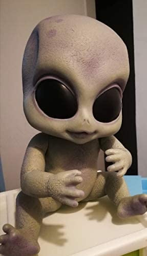 14 inch Alien Realistic Reborn Baby Doll Realistic Hand-Detailed Painting Full Body Silicone Vinyl Dolls Poseable Toy