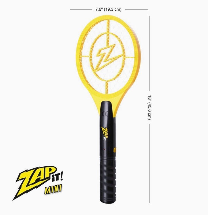 Bug Zapper Electric Fly Swatter Handheld 3000volt Mosquito Fly Gnat Zapper Racket for Indoor and Outdoor Pest Control
