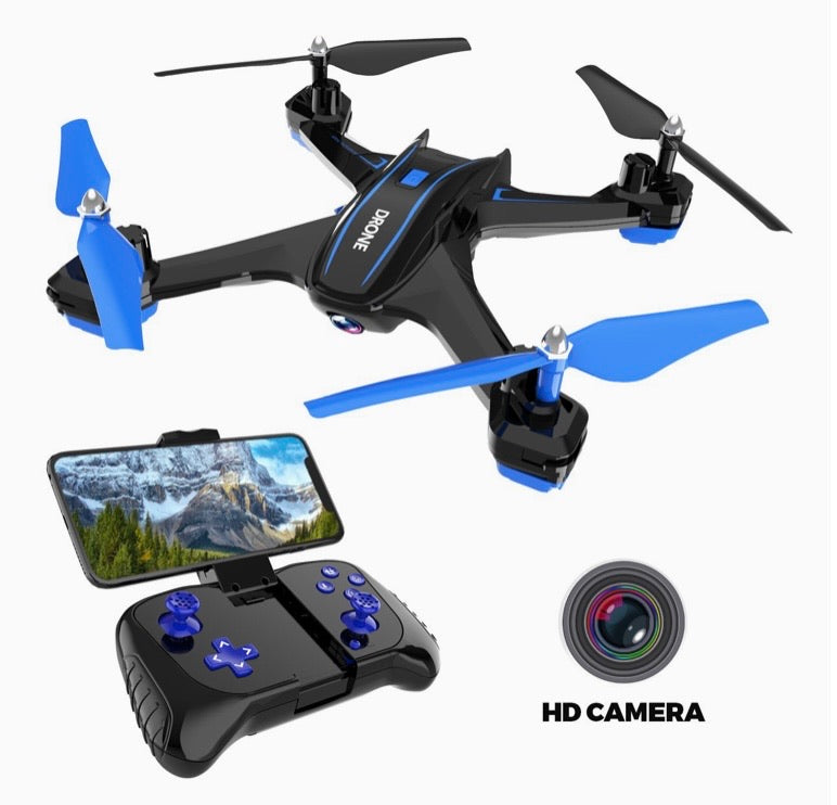 REMOKING RC Drone with 720P FPV Wi-Fi HD Camera Live Video Racing Quadcopter Headless Mode 2.4GHz 360°flip 4 Channels Altitude Hold Indoor and Outdoor Sport Game Gifts for Kids and Adults