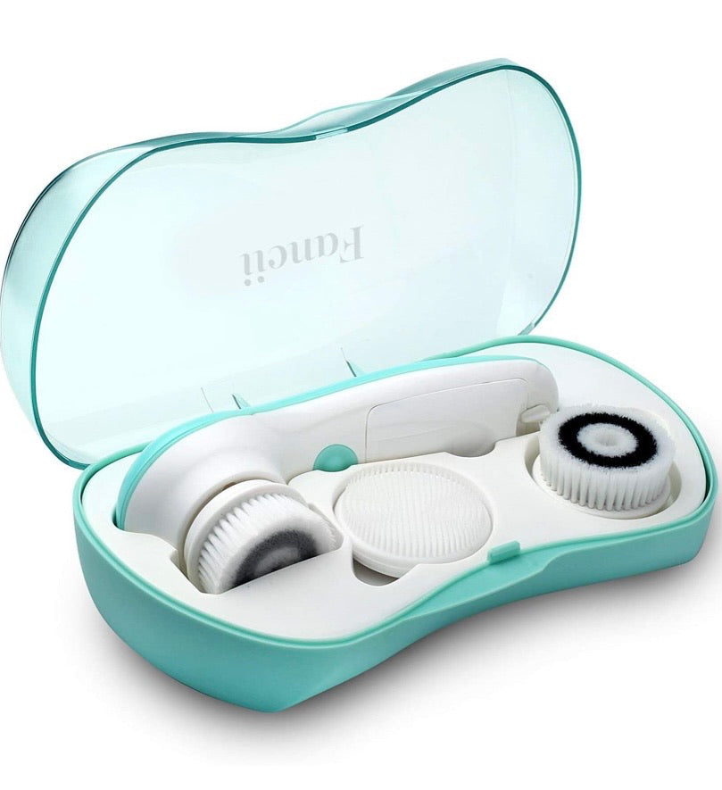Waterproof Facial Cleansing Spin Brush Set
