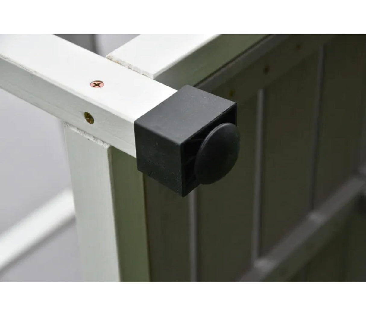 Wooden Pet Dog Kennel Timber House Cabin Wood Log Box Home 84Wx58Hx63D Cm