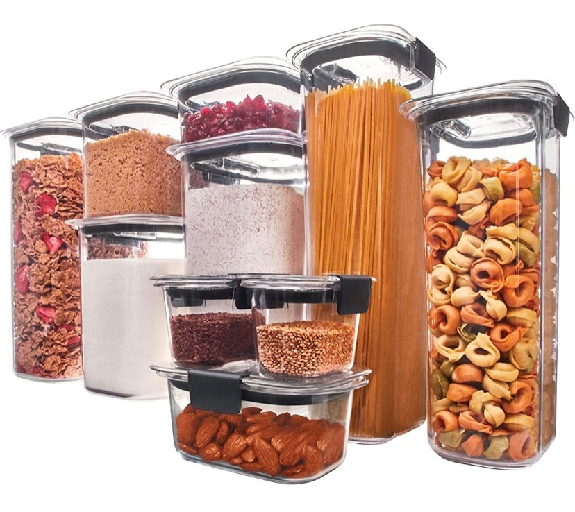 Airtight Food Storage Container BPA Free Plastic, Set
