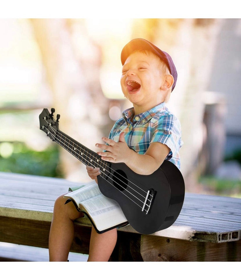 21 Inch Soprano Ukulele for Kids Adult Beginners Toys Gift Ukelele with Gig Bag Picks String