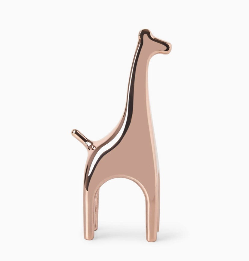 Anigram Giraffe Ring, Copper