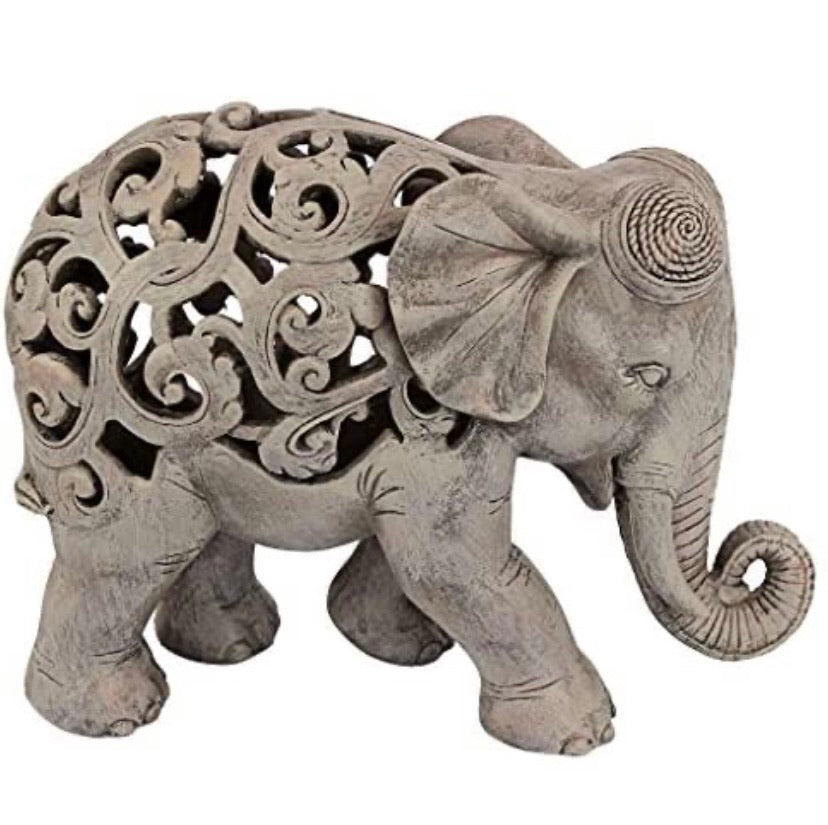 Anjan The Elephant Jali Sculpture