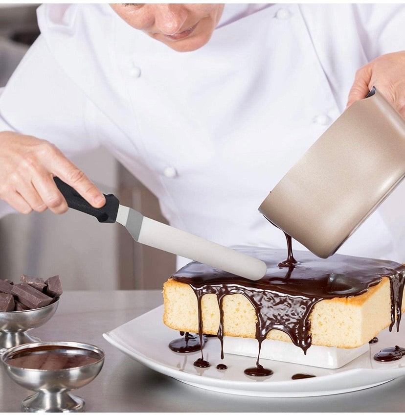 ORBLUE Angled Metal Icing Spatula 3-pack