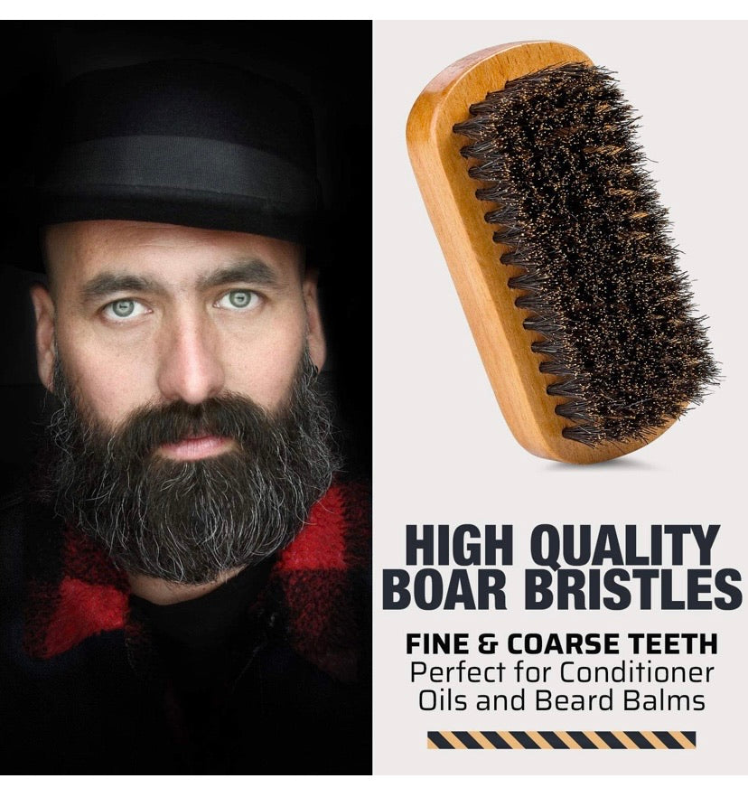 Wooden Beard and Comb Set for Men