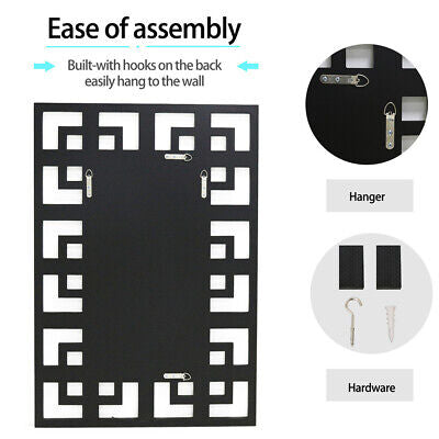 Large Modern Accent Mirror w/ Beveled Edge LivingRoom Hallway Decorative Mirror