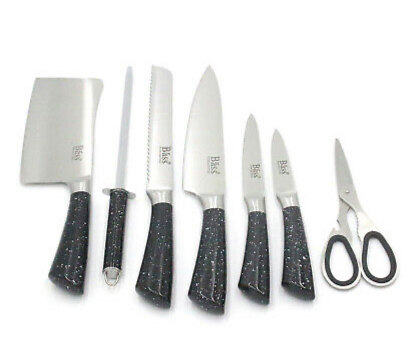 8PCS Stainless Steel Kitchen Knife Set