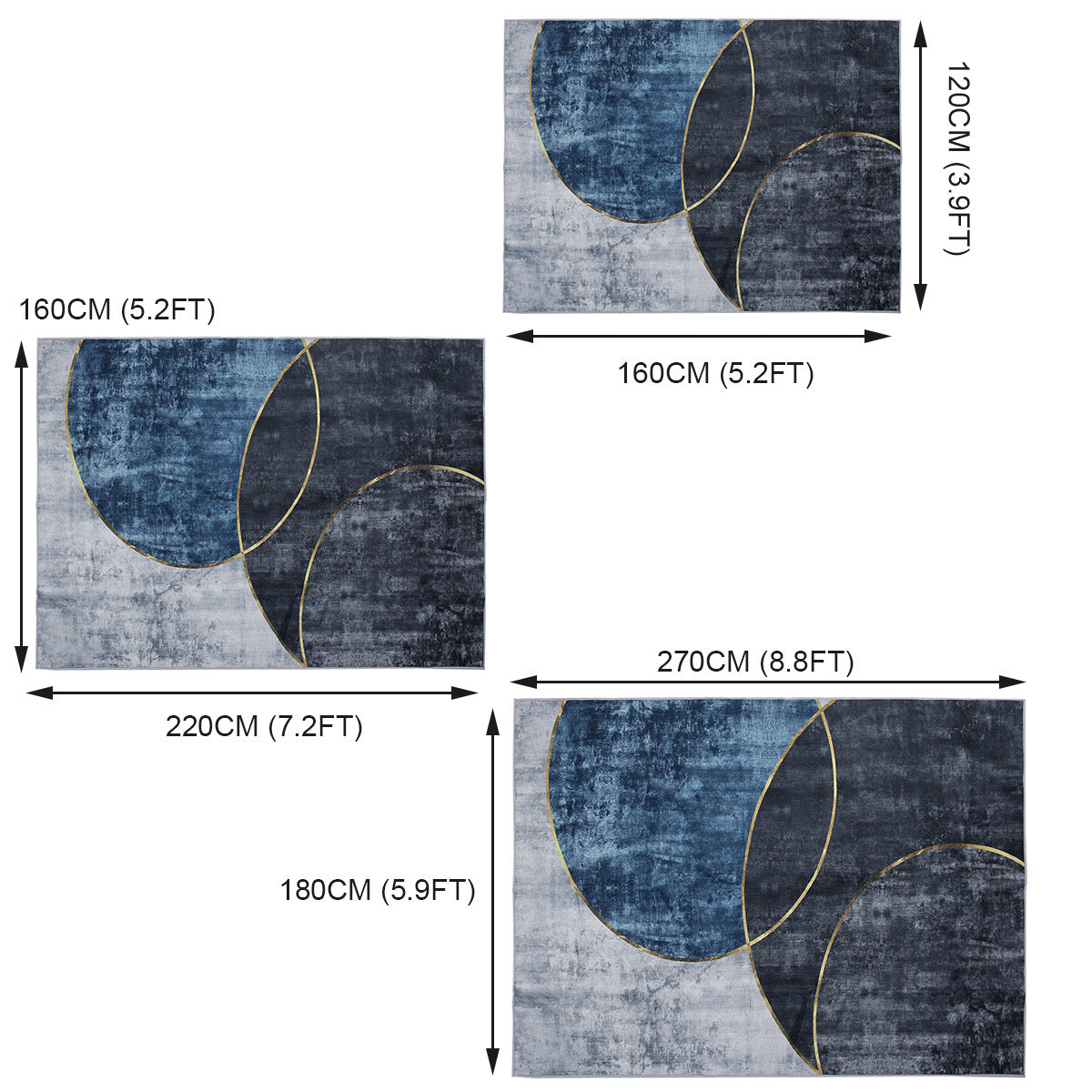 Galaxy Floor Rug Area Rug