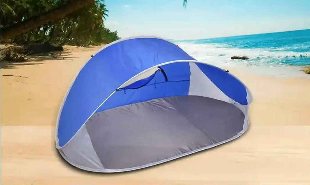 Pop Up Tent Camping Beach Tents 4 Person Portable Hiking Shade Shelter