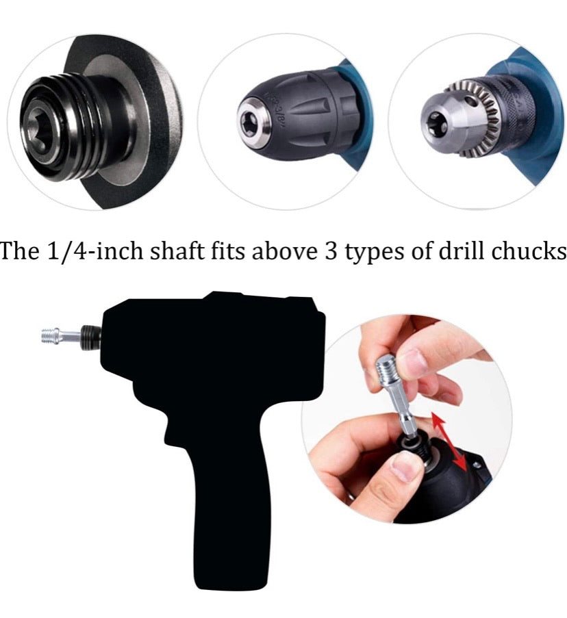 Drill Power Brush Scrubber