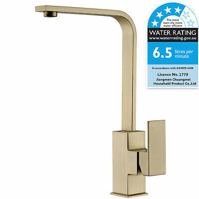 Brass Swivel Kitchen Sink Tap Faucet Laundry Basin mixer Matte Black/ Gold