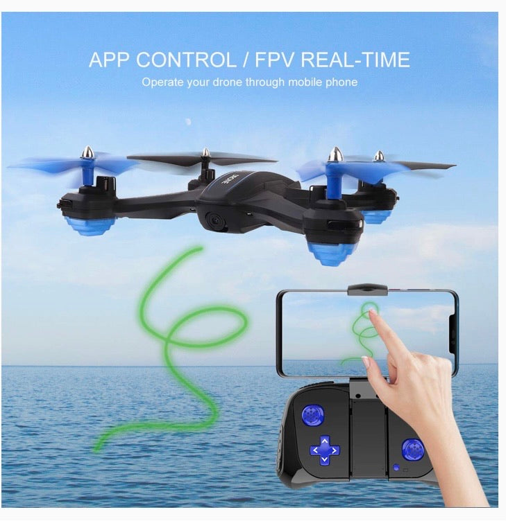 REMOKING RC Drone with 720P FPV Wi-Fi HD Camera Live Video Racing Quadcopter Headless Mode 2.4GHz 360°flip 4 Channels Altitude Hold Indoor and Outdoor Sport Game Gifts for Kids and Adults