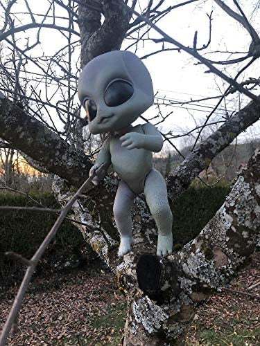 14 inch Alien Realistic Reborn Baby Doll Realistic Hand-Detailed Painting Full Body Silicone Vinyl Dolls Poseable Toy
