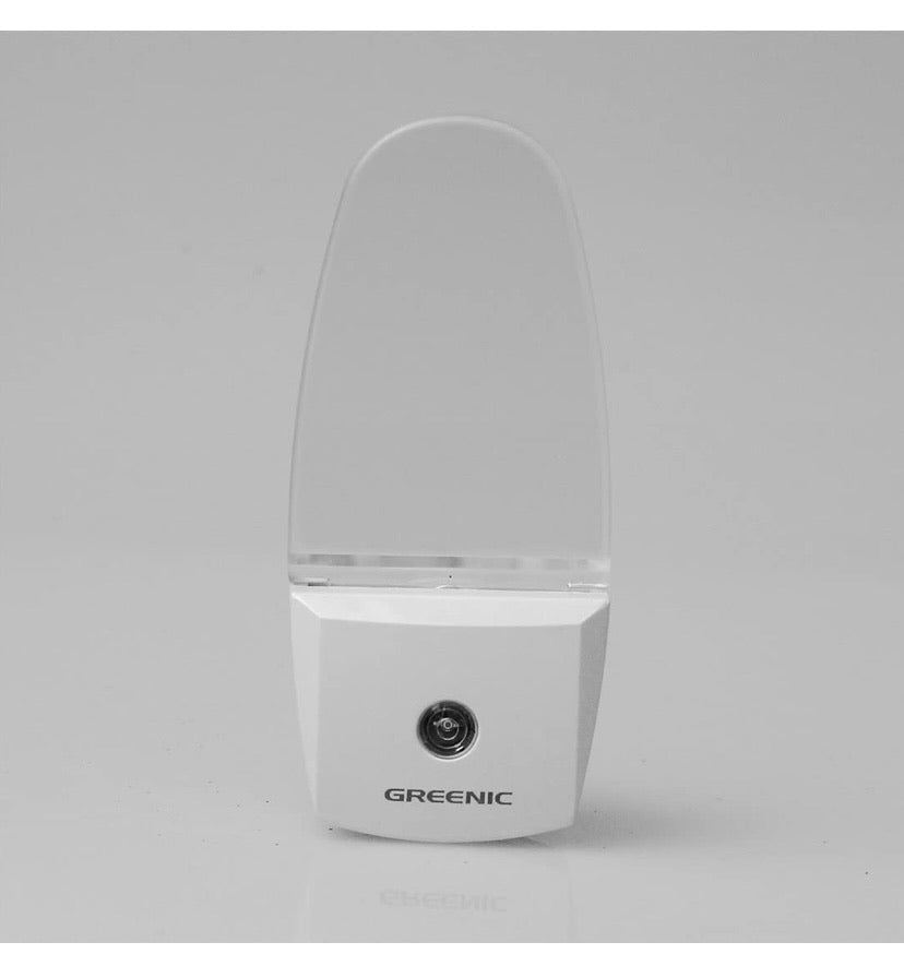 2 Pack LED Night Light Lamp with Dusk to Dawn Light Sensor (Yellow)