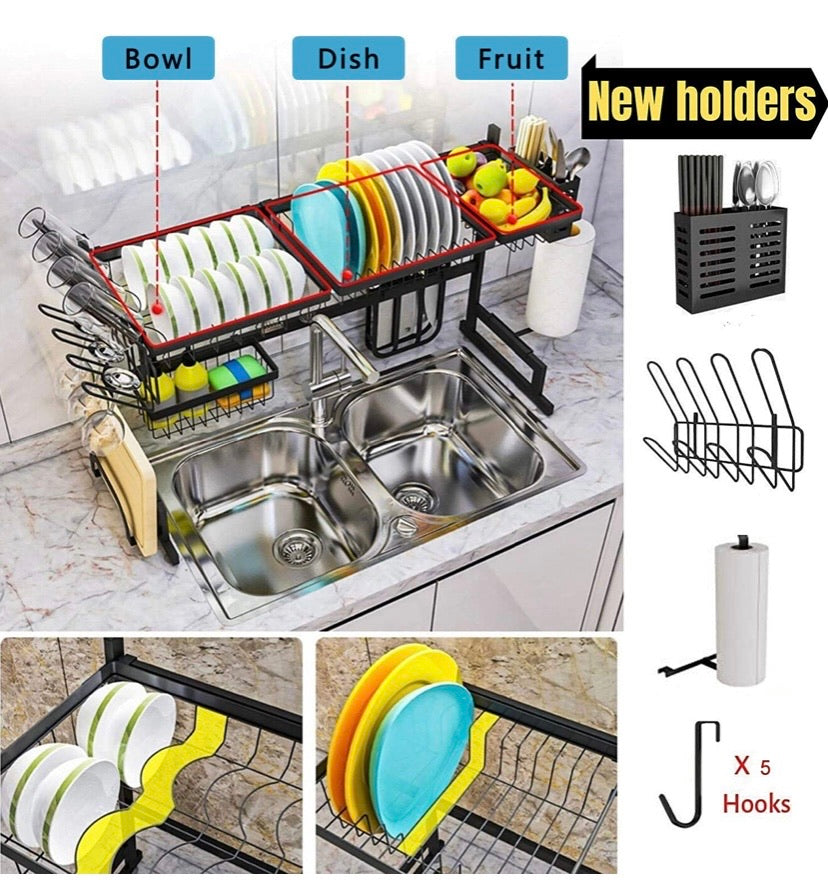 Over Sink Dish Drying Rack
