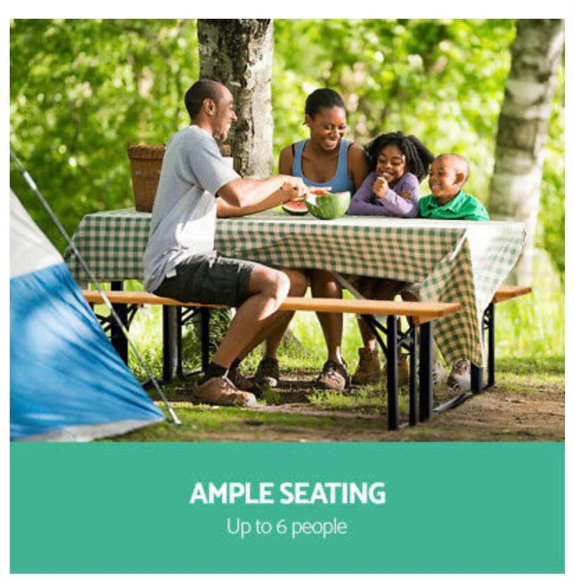 Artiss Outdoor Furniture Setting Table and Chairs