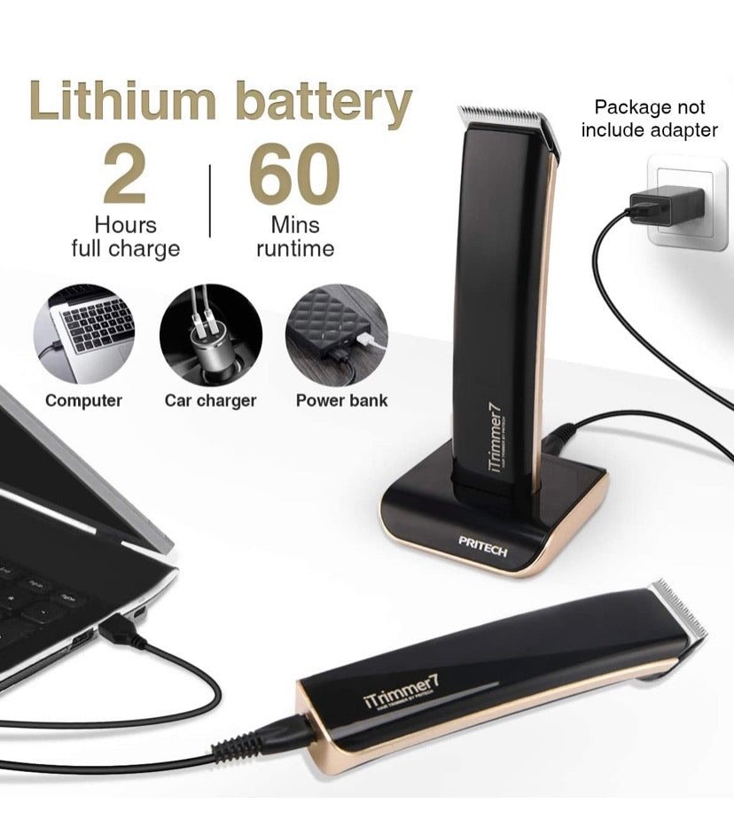 Cordless Hair Clippers for Men Professional Hair Trimmer For Men Hair Cutting Kit