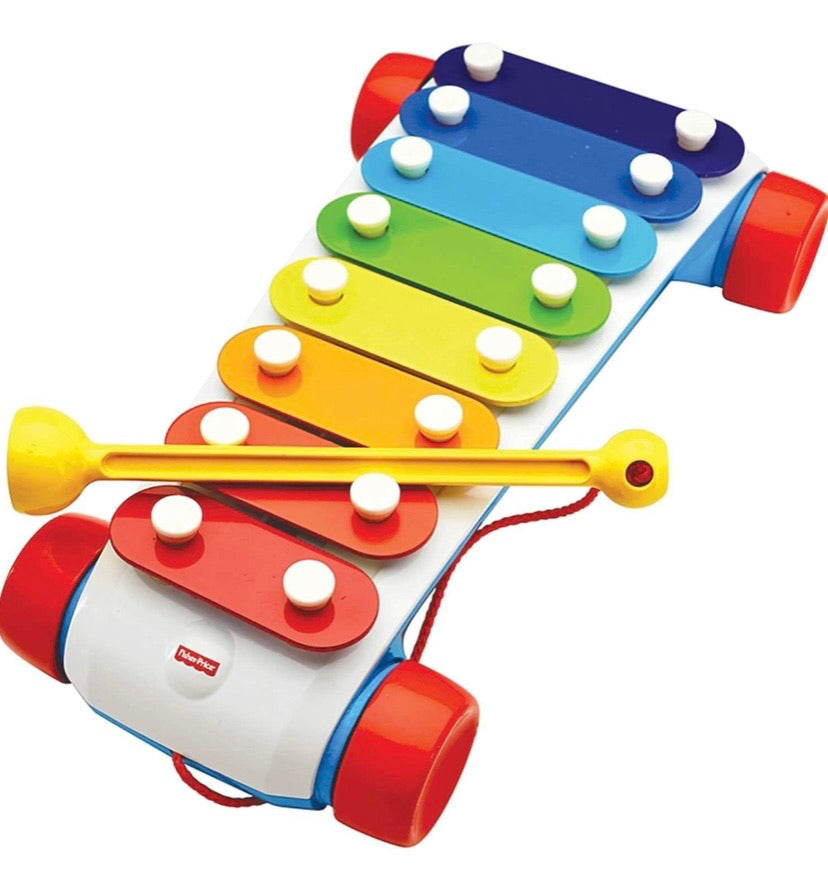 Classic Xylophone, Musical Instrument Pull Toy