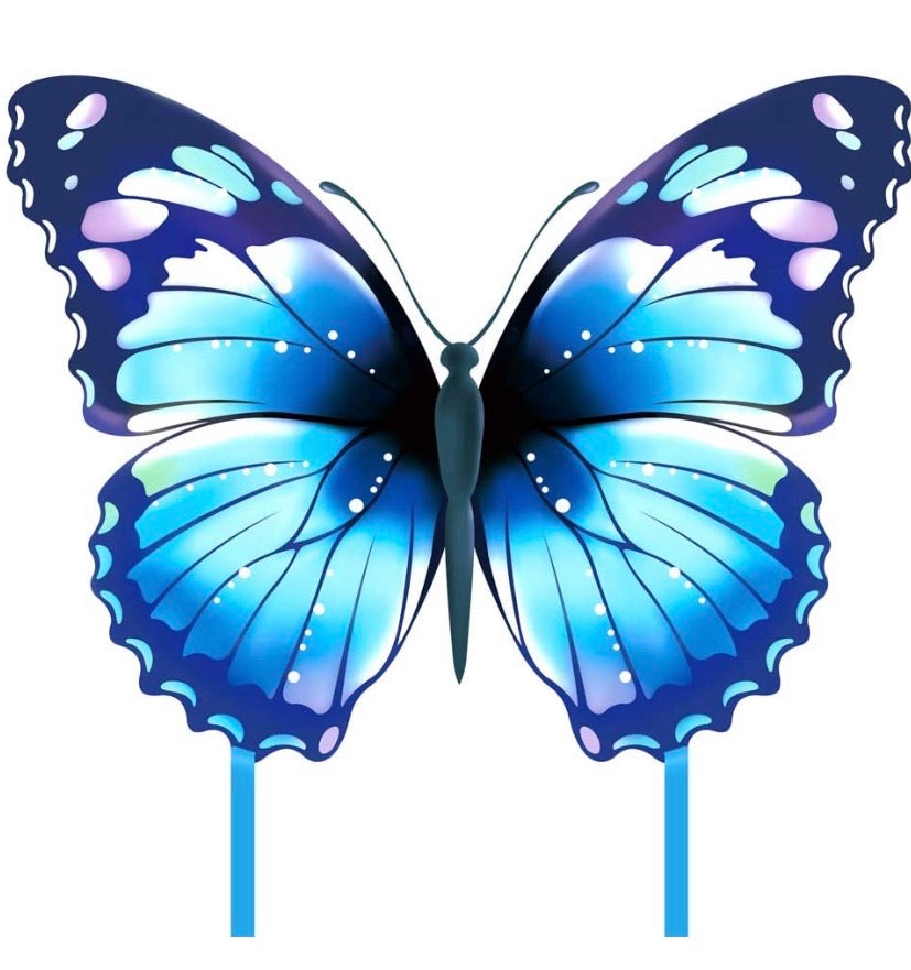 Butterfly Kite (Blue)