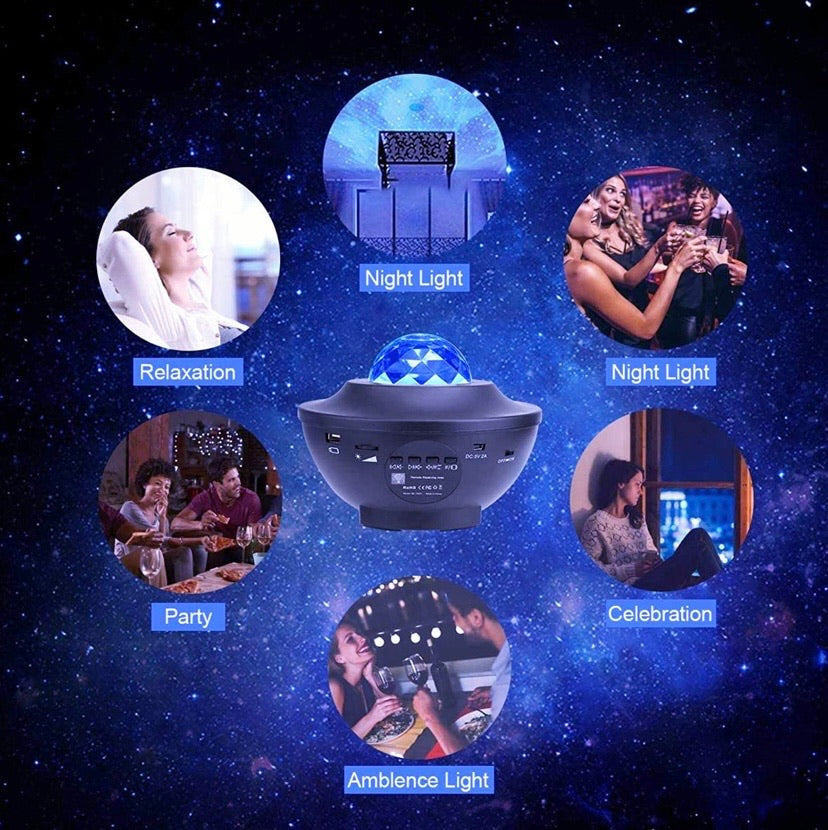 Galaxy Projector with Remote Control