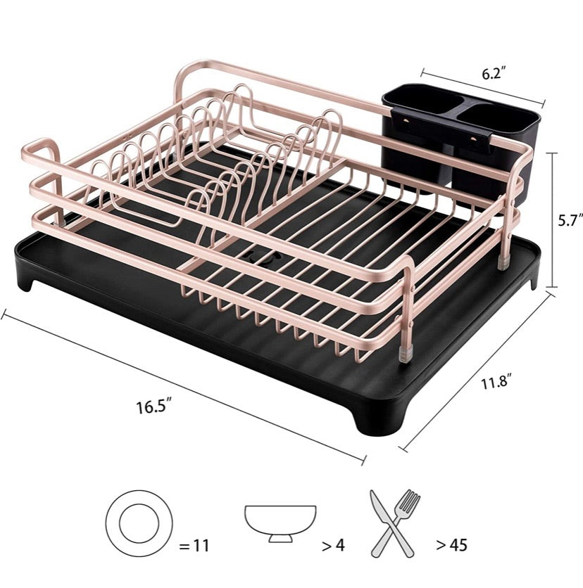 Aluminum Dish Drying Rack