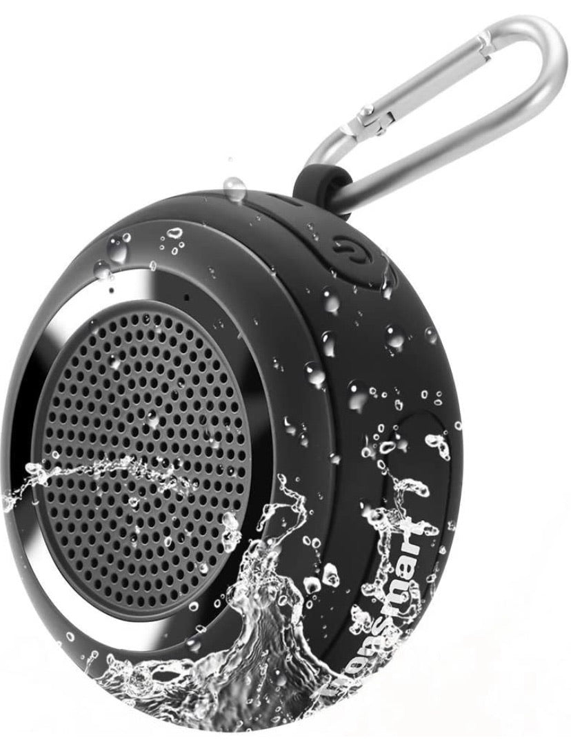 Bluetooth Speaker ,Tronsmart Element Splash 7W Deep Bass Round Shape True Wireless Stereo IP67 Waterproof Portable Bluetooth Speaker for iPhone iPad Samsung Android Phone and Home Travel Beach Shower