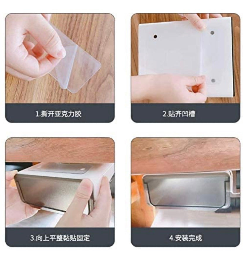 Pen Holder Under Desk Organisers