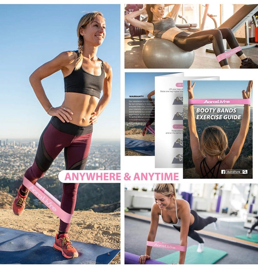 Aoralivre Fabric Resistance Bands