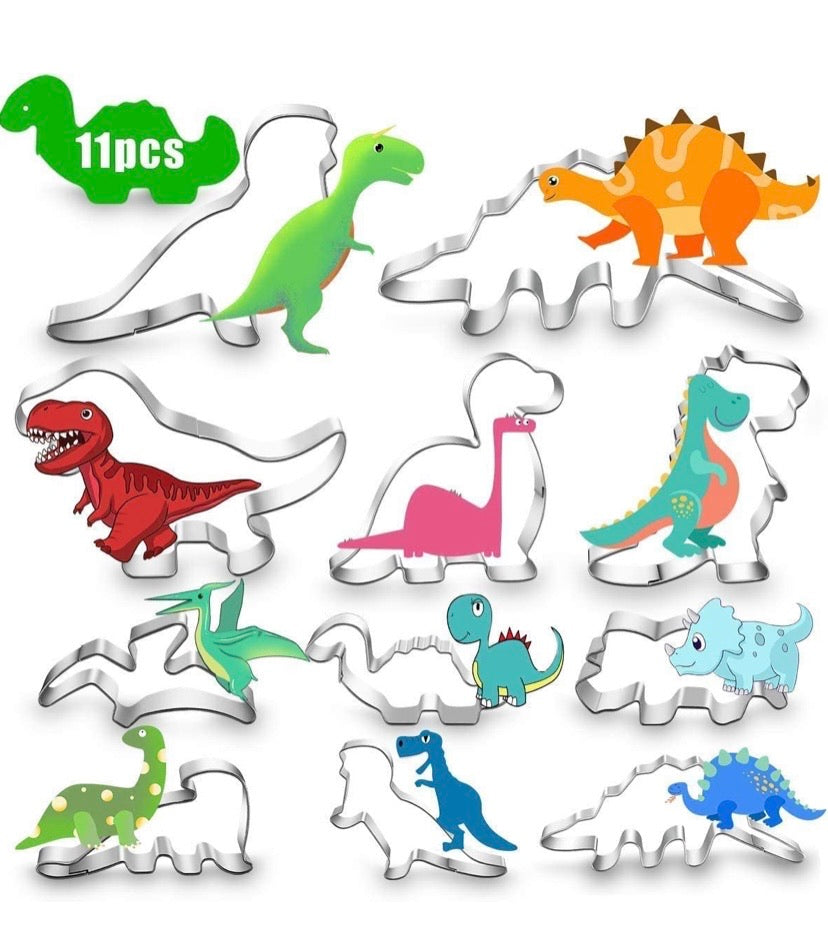 Dinosaur Cookie Cutters Set