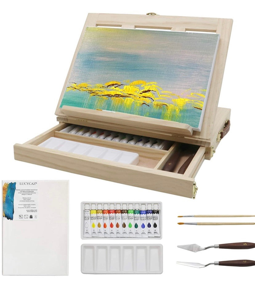 Adjustable Canvas Paint Palette