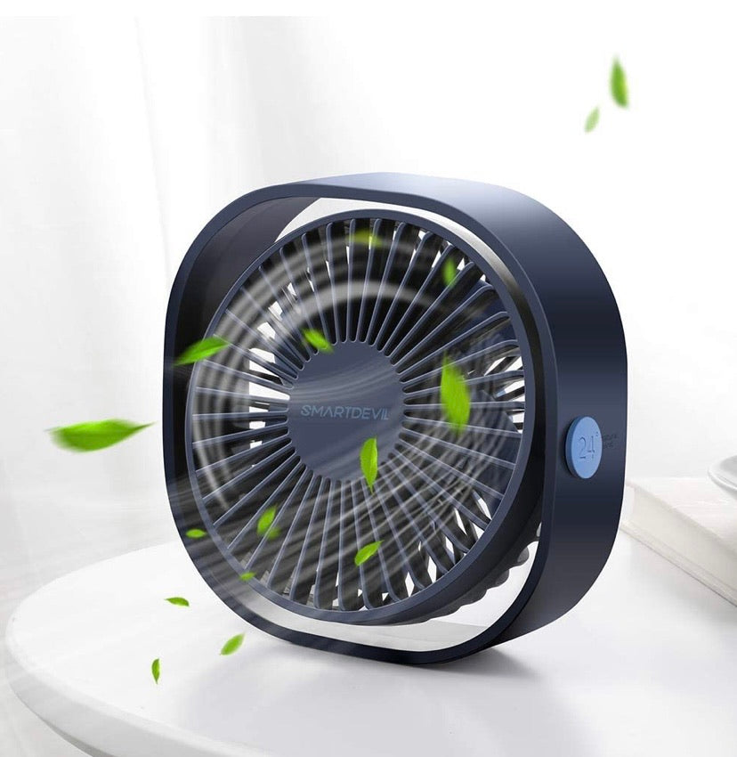 Small Personal USB Desk Fan