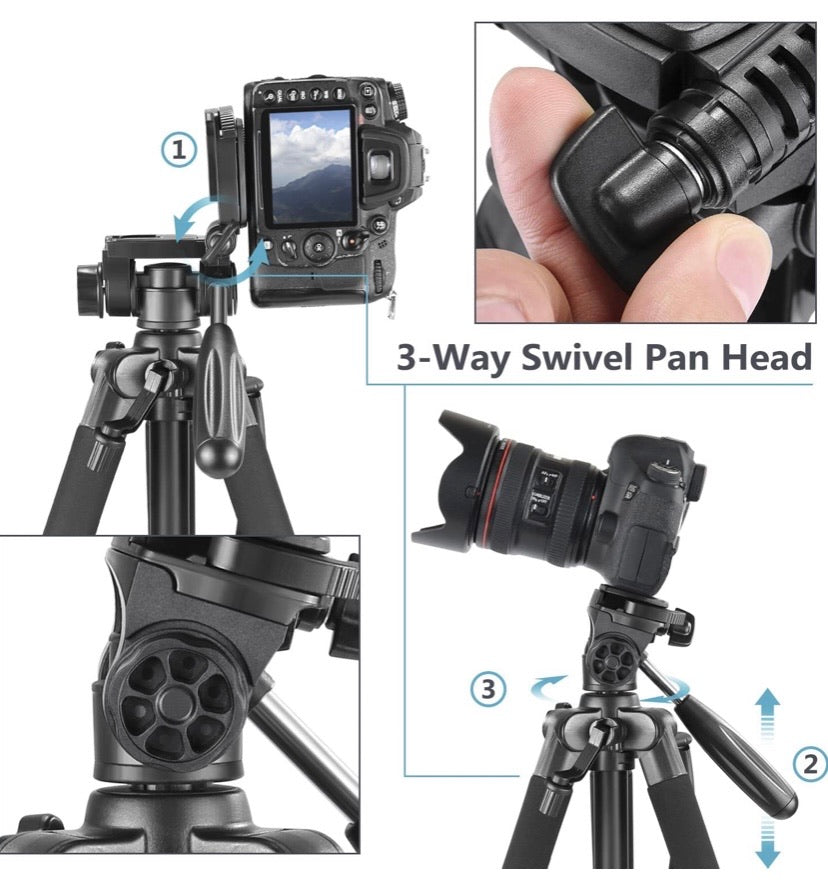 Aluminum Camera Tripod